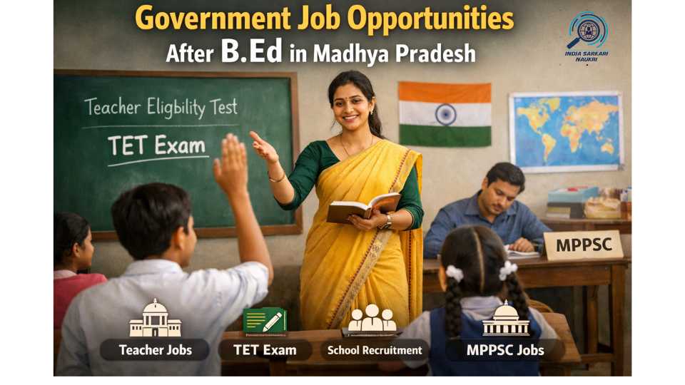 Government Job Opportunities After B.Ed in Madhya Pradesh
